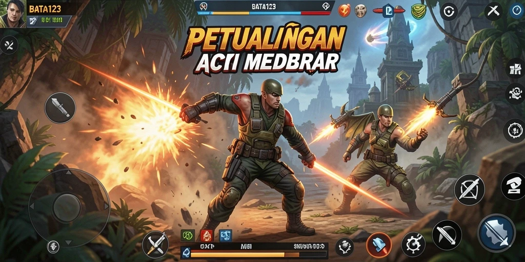 Screenshot BATA123 menampilkan aksi seru dalam gameplay.