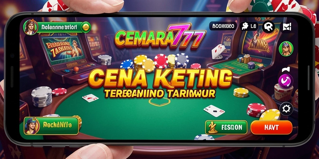 Tampilan utama CEMARA777 menampilkan berbagai permainan Kasino yang mengasyikkan.