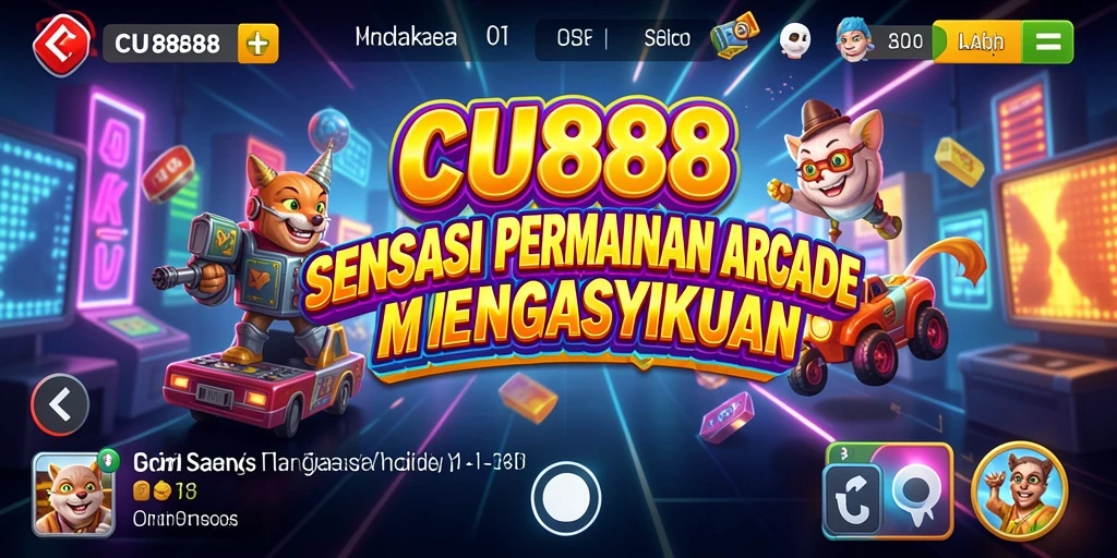 Tangkapan layar CU888 menampilkan aksi gameplay yang mendebarkan dan efek visual yang memukau.