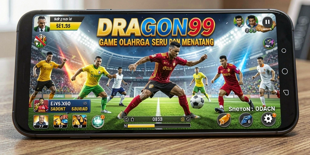 Screenshot gameplay <strong>DRAGON99</strong> dengan aksi adu keterampilan olahraga.