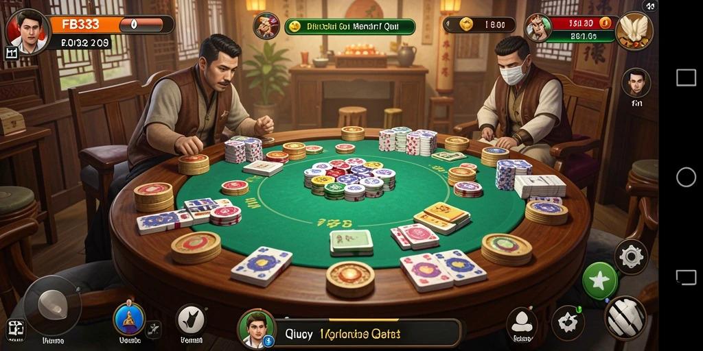 Tampilan gameplay QiuQiu yang seru di FB333.