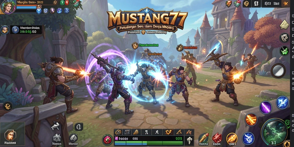 Gameplay seru di <strong>MUSTANG77</strong> dengan pertarungan yang intens.