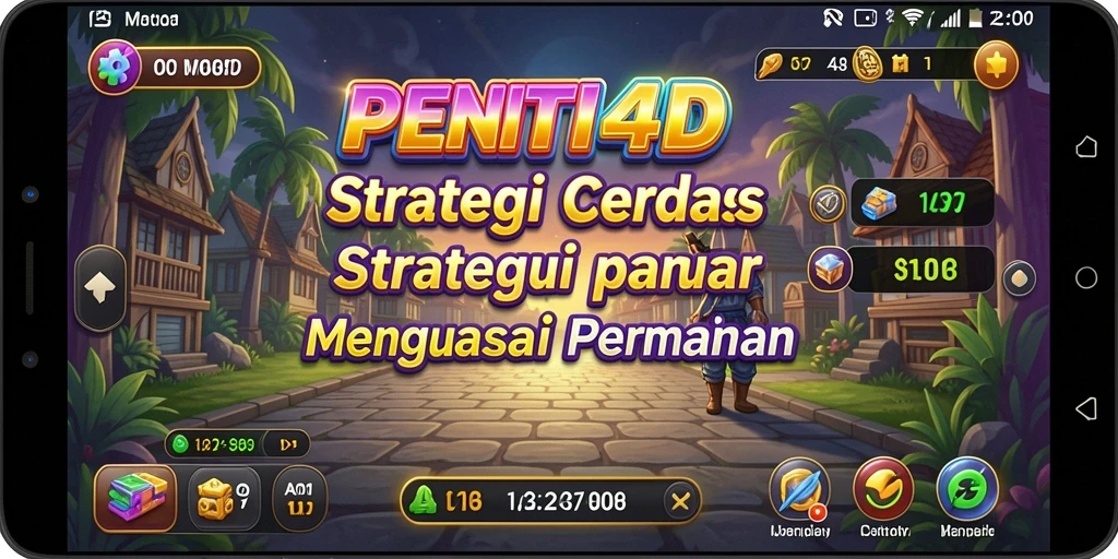Tampilan menarik dari gameplay PENITI4D yang menuntut strategi.