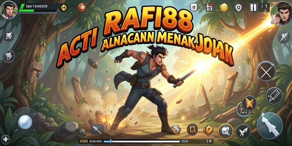 Screenshot utama RAFI88 menampilkan aksi pertarungan yang mendebarkan.
