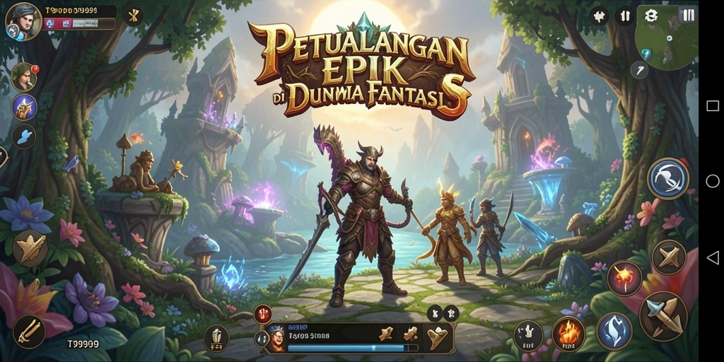 Gameplay T9999 yang mendebarkan dan penuh strategi.