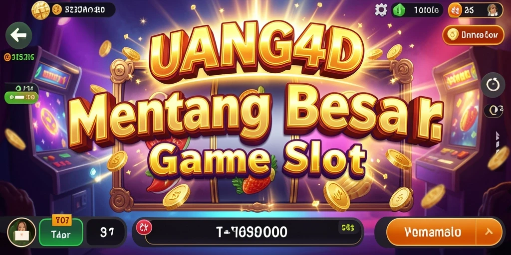 Tampilan menarik dari gameplay slot UANG4D.