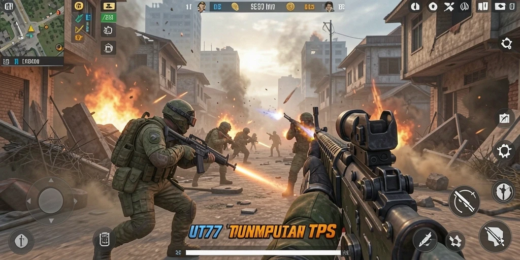 Gameplay intens dan grafis menakjubkan dari UT77.